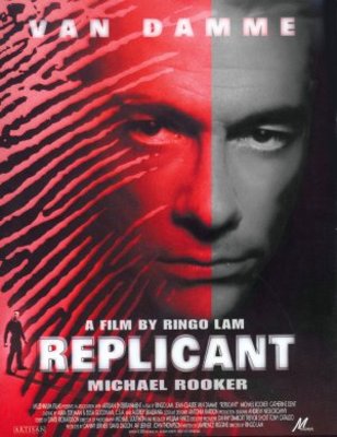 Replicant movie poster (2001) Stickers MOV_dd66bc2f