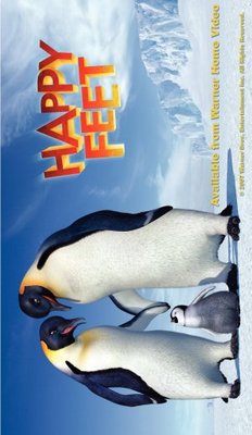 Happy Feet movie poster (2006) tote bag