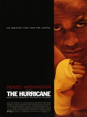 The Hurricane movie poster (1999) wooden framed poster