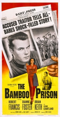 The Bamboo Prison movie poster (1954) poster with hanger