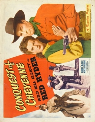 Conquest of Cheyenne movie poster (1946) Stickers MOV_dd72f5cf