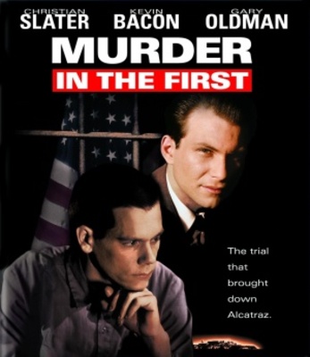Murder in the First movie poster (1995) tote bag