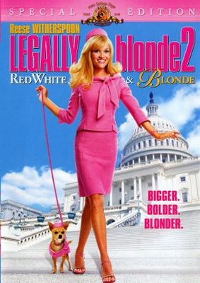 Legally Blonde 2: Red, White & Blonde movie poster (2003) metal framed poster