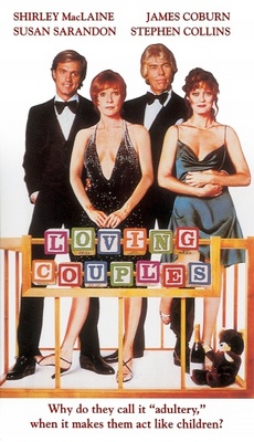Loving Couples movie poster (1980) metal framed poster