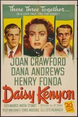 Daisy Kenyon movie poster (1947) poster with hanger