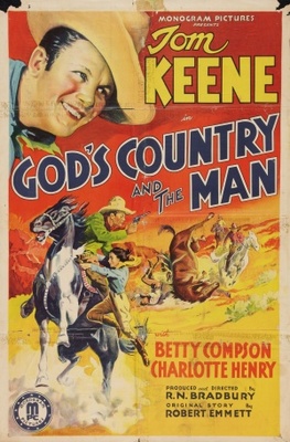 God's Country and the Man movie poster (1937) Stickers MOV_dda375e7