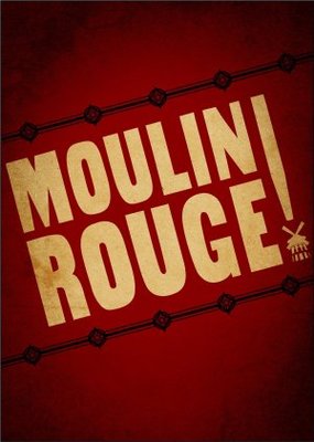 Moulin Rouge movie poster (2001) metal framed poster