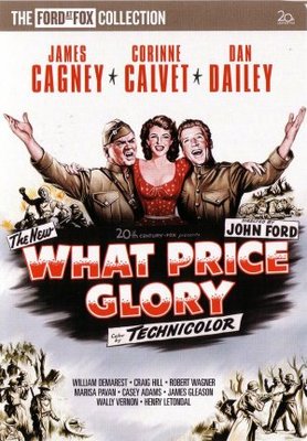 What Price Glory movie poster (1952) pillow