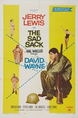 The Sad Sack movie poster (1957) poster with hanger