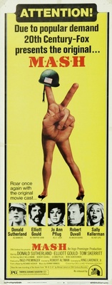 MASH movie poster (1970) wooden framed poster