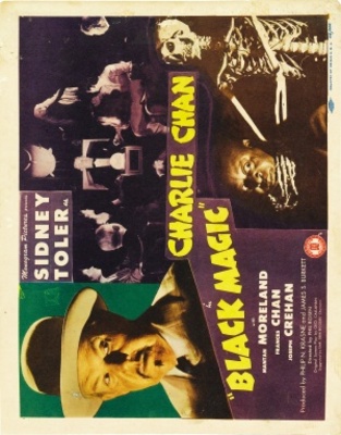 Black Magic movie poster (1944) canvas poster