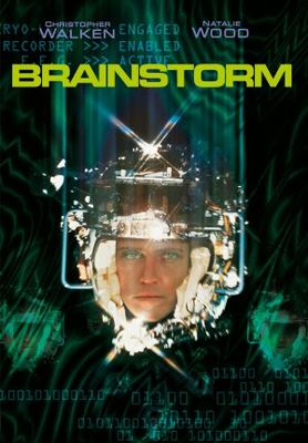 Brainstorm movie poster (1983) canvas poster
