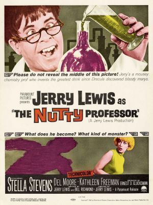 The Nutty Professor movie poster (1963) tote bag