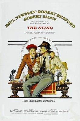 The Sting movie poster (1973) Mouse Pad MOV_ddf04621