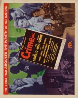 Crime, Inc. movie poster (1945) wood print