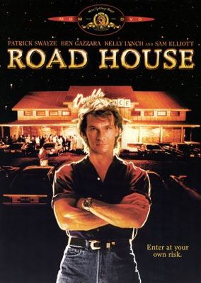 Road House movie poster (1989) wood print