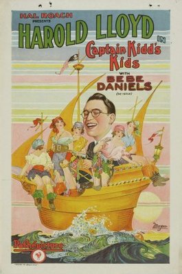 Captain Kidd's Kids movie poster (1919) wooden framed poster