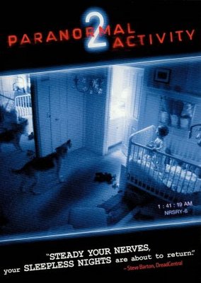 Paranormal Activity 2 movie poster (2010) pillow