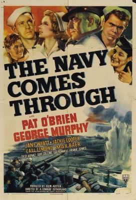 The Navy Comes Through movie poster (1942) Longsleeve T-shirt