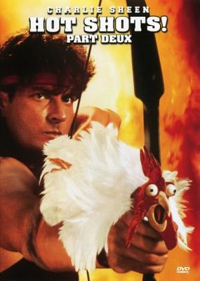 Hot Shots! Part Deux movie poster (1993) wooden framed poster