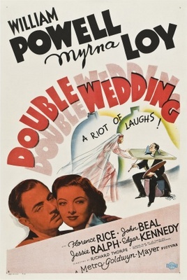 Double Wedding movie poster (1937) pillow