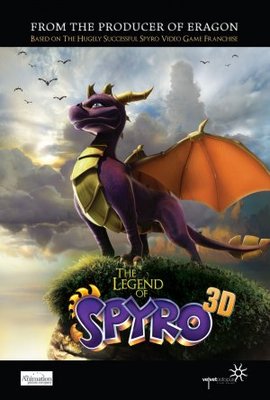 The Legend of Spyro movie poster (2009) Stickers MOV_de95297a