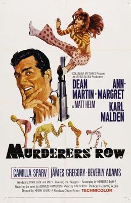 Murderers' Row movie poster (1966) pillow