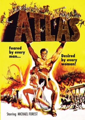 Atlas movie poster (1961) poster with hanger