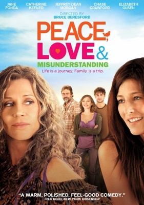 Peace, Love, & Misunderstanding movie poster (2011) poster with hanger