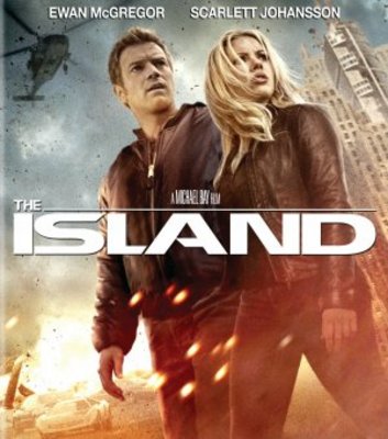 The Island movie poster (2005) canvas poster