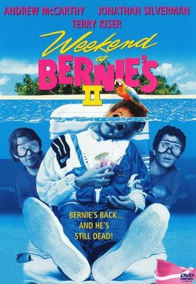 Weekend at Bernie's II movie poster (1993) wood print