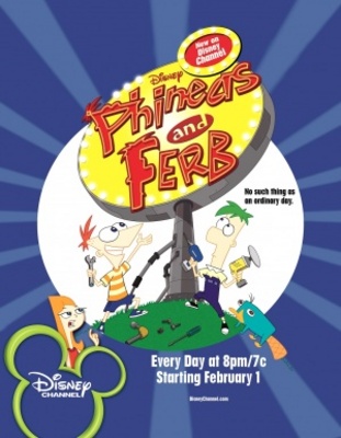 Phineas and Ferb movie poster (2007) t-shirt