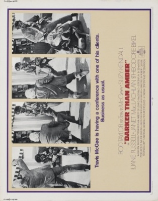 Darker Than Amber movie poster (1970) metal framed poster