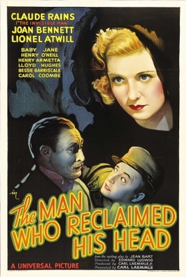 The Man Who Reclaimed His Head movie poster (1934) wood print