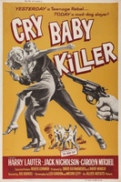 The Cry Baby Killer movie poster (1958) t-shirt #1125443