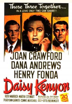 Daisy Kenyon movie poster (1947) pillow