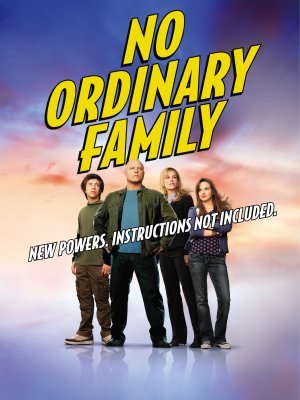 No Ordinary Family movie poster (2010) wood print