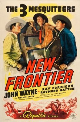 New Frontier movie poster (1939) wooden framed poster
