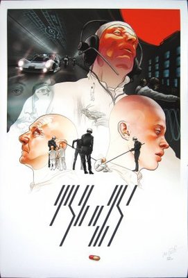 THX 1138 movie poster (1971) Stickers MOV_df5fc921