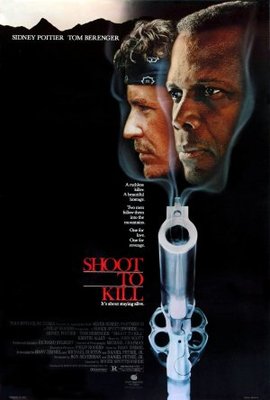 Shoot to Kill movie poster (1988) metal framed poster