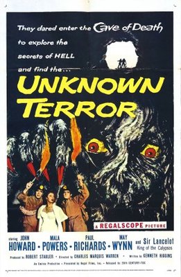 The Unknown Terror movie poster (1957) mug