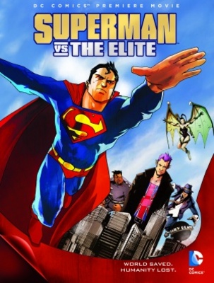 Superman vs. The Elite movie poster (2012) canvas poster