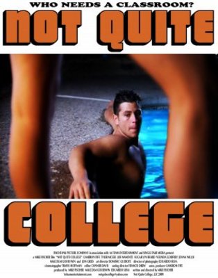 Not Quite College movie poster (2010) Stickers MOV_df751031