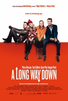 A Long Way Down movie poster (2013) metal framed poster