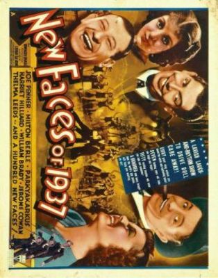 New Faces of 1937 movie poster (1937) wooden framed poster