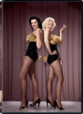 Gentlemen Prefer Blondes movie poster (1953) canvas poster