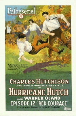 Hurricane Hutch movie poster (1921) canvas poster