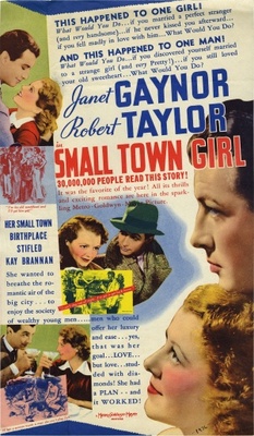 Small Town Girl movie poster (1936) Stickers MOV_dfa67e4c
