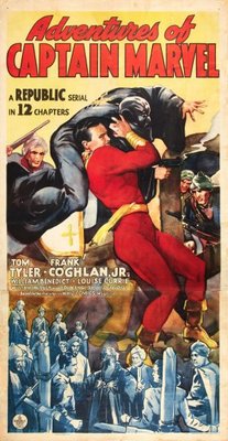 Adventures of Captain Marvel movie poster (1941) canvas poster