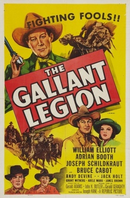 The Gallant Legion movie poster (1948) poster with hanger